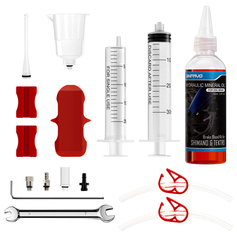 Load image into Gallery viewer, Bike Hydraulic Brake Bleeding Kit For Shimano, Tektro
