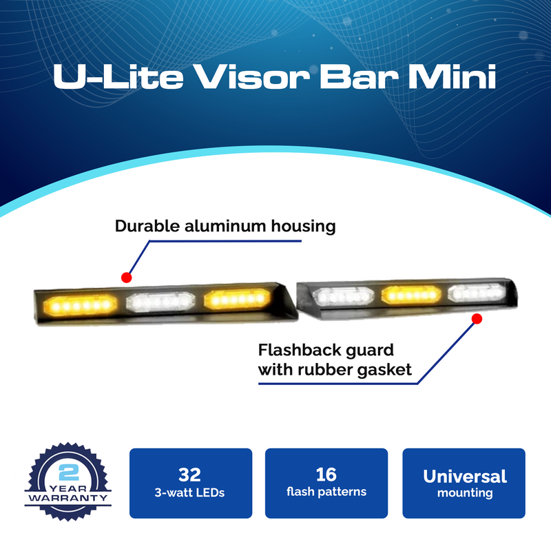 Load image into Gallery viewer, UBL U-Lite Visor Bar Mini
