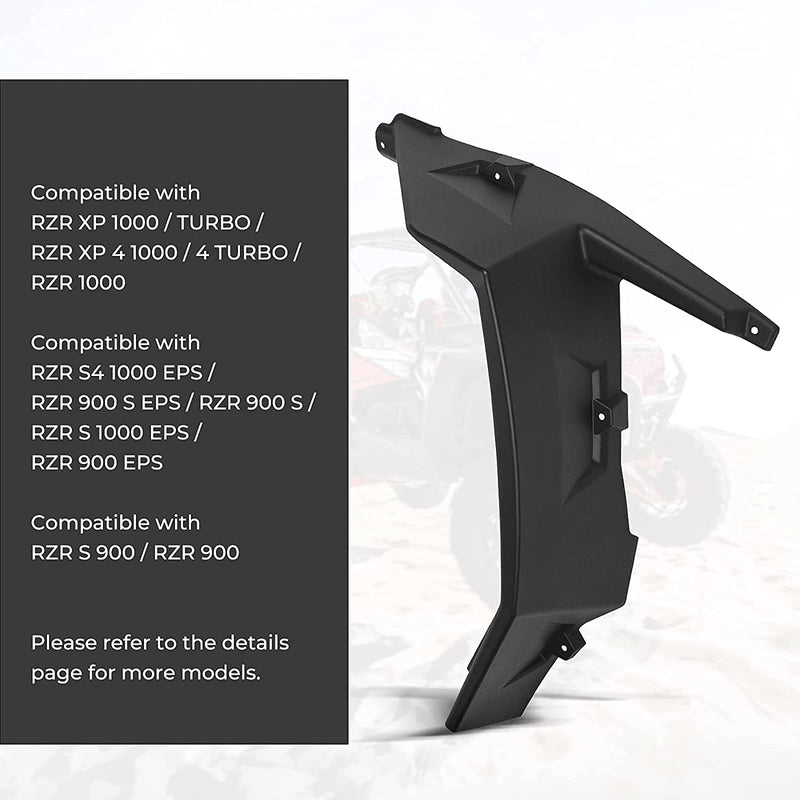 Load image into Gallery viewer, Extended Front Full Mud Flaps 2PCS for Polaris RZR XP 1000 / TURBO