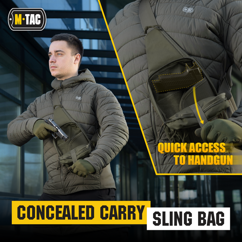 Load image into Gallery viewer, M-Tac Tactical Bag Shoulder Chest Pack with Sling & Loop Panel