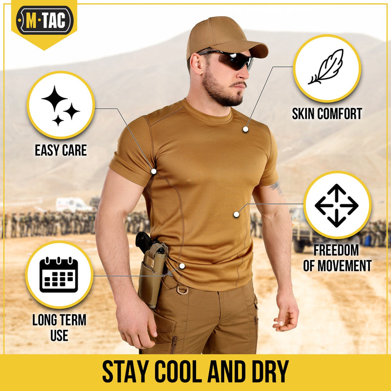 Load image into Gallery viewer, M-Tac Sweat-Wicking Athletic T-shirt
