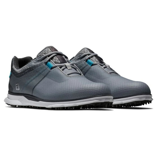 FootJoy Pro SL Sport Golf Shoes - Grey/Reef Blue 53855