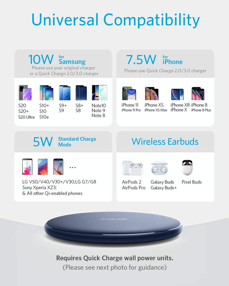 Load image into Gallery viewer, Anker <b>313</b> Wireless Charger (Pad)