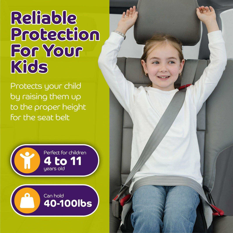 Load image into Gallery viewer, BubbleBum Inflatable Car Booster Seat - Travel Booster Seat - Black Style ✔️ - Skoutley Outdoors LLC