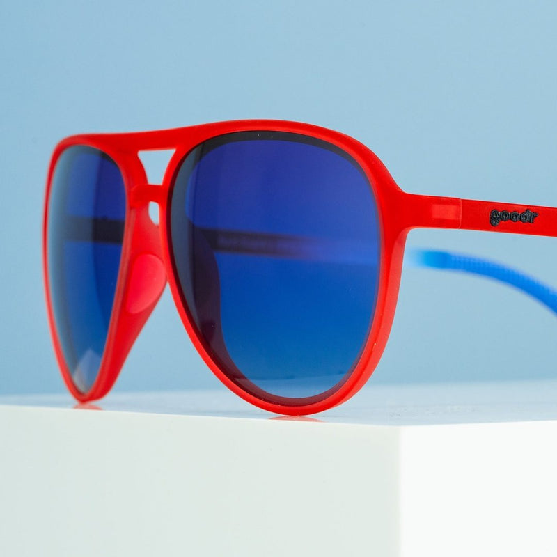 Load image into Gallery viewer, "Bald Eagle's BBQ Heist" MACH G Polarized Sunglasses