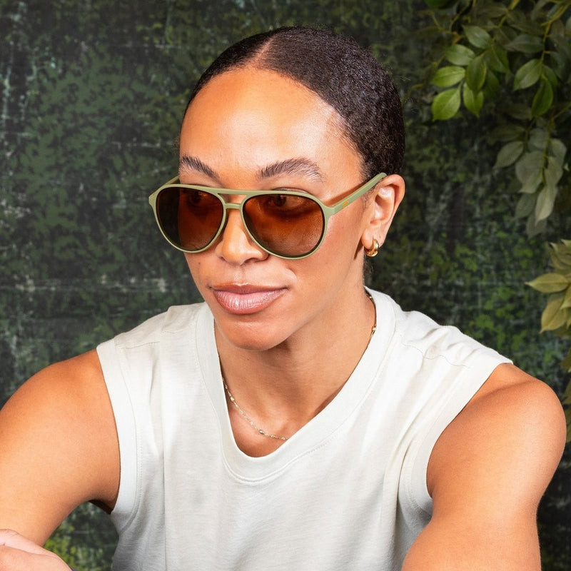 Load image into Gallery viewer, "I Come With Baggage” Mach G Polarized Sunglasses