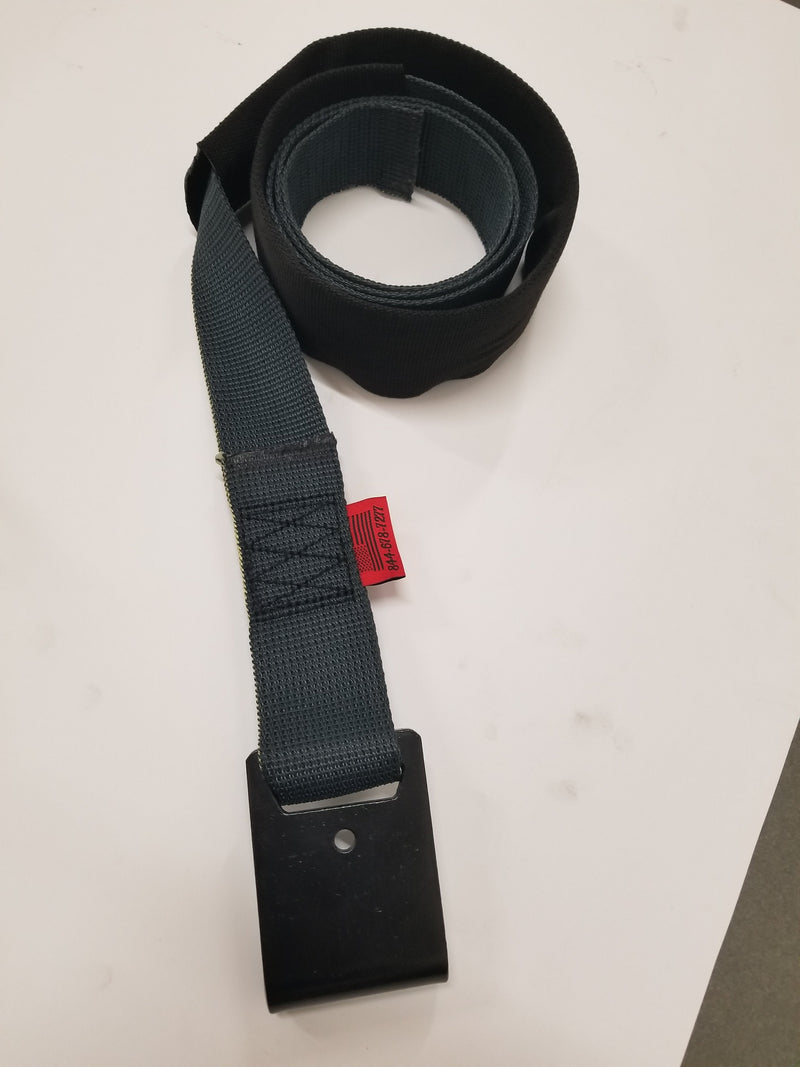 Load image into Gallery viewer, 1" Black Aramid Fiber Webbing - PRICE PER FT| BLACK