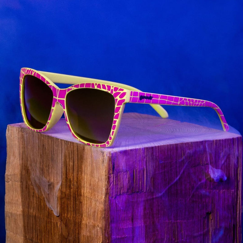 Load image into Gallery viewer, "Croco-Dial For A Good Time" Polarized Pop G Sunglasses