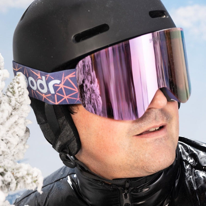 Load image into Gallery viewer, "Lifties' Delight” Limited SNOW G Polarized Goggles