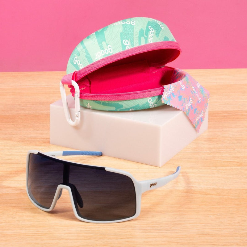 Load image into Gallery viewer, "Gnarliest Case Scenario” Wrap Sunglasses Case with Carabiner