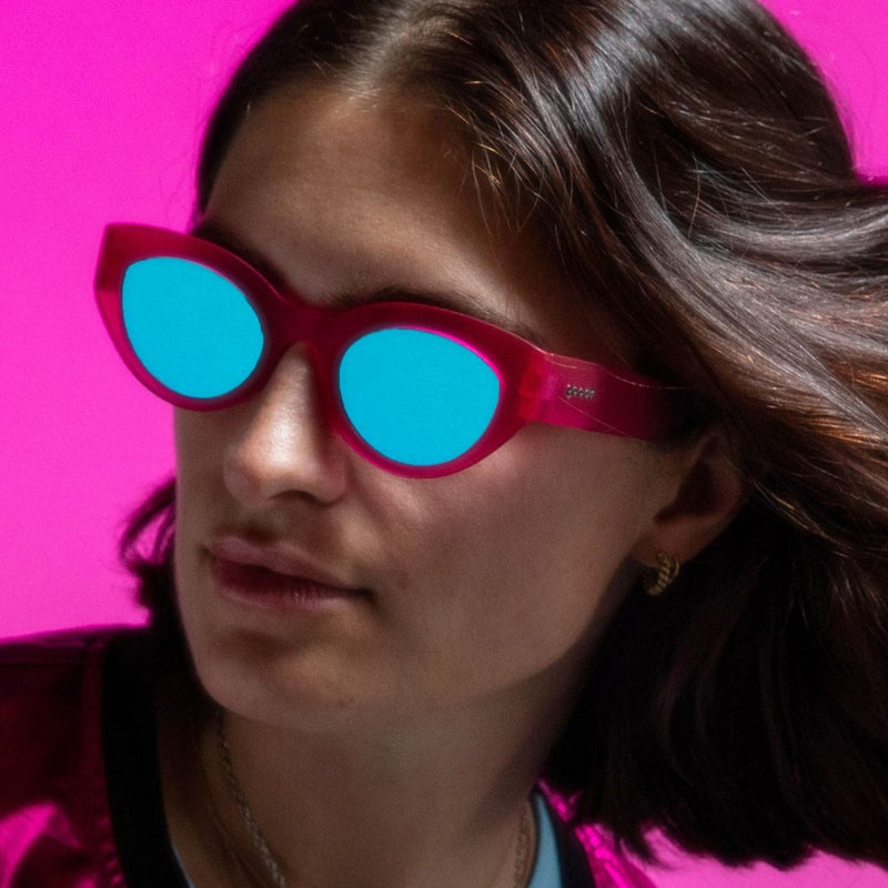 Load image into Gallery viewer, "Once In A Pink Moon” Moon G Polarized Sunglasses