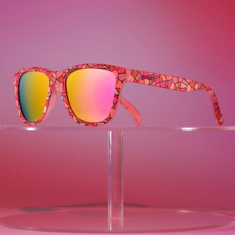 Load image into Gallery viewer, "Stained Glass Sex Symbol” OG Polarized Sunglasses