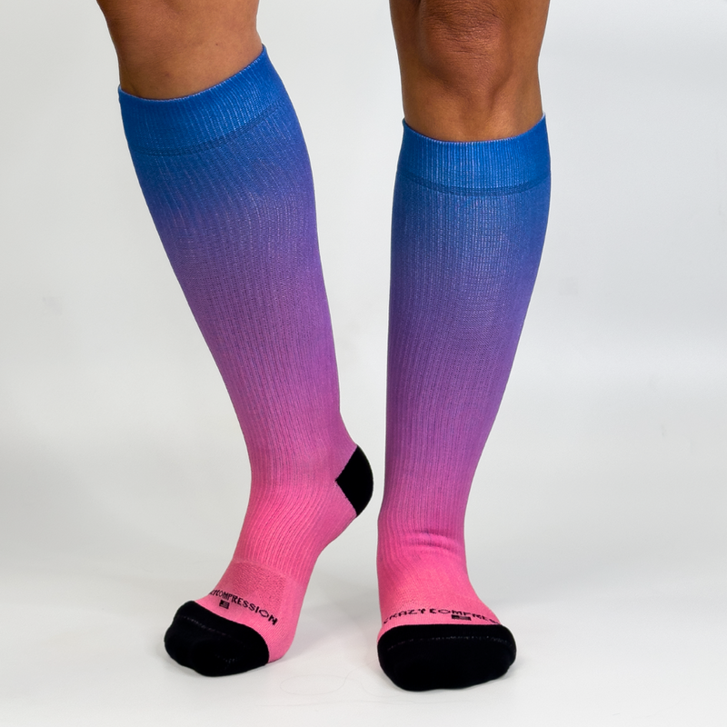 Load image into Gallery viewer, Ombré Blue Pink - (Standard & Extra Wide)