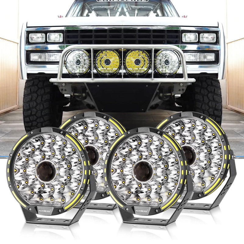 Load image into Gallery viewer, (2pcs/set) 9 INCH 270W 37776LM 360-PRO Series Custom Lens Offroad LED Driving Lights for Chevrolet