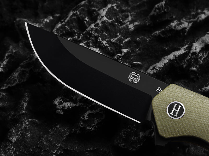 Load image into Gallery viewer, The Pathfinder Folding Pocket Knife Giftset for Men and Women (Green and Silver)