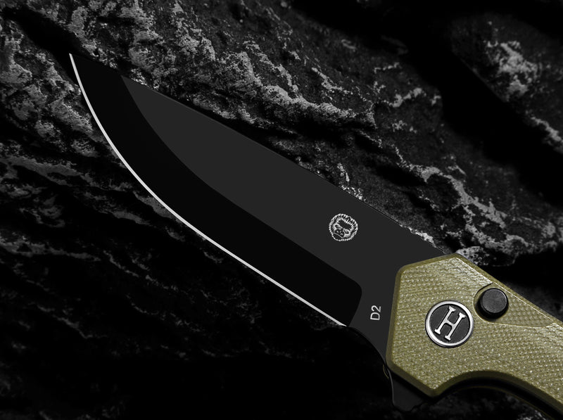 Load image into Gallery viewer, The Vector Folding Pocket Knife Giftset for Men and Women (Green and Black)