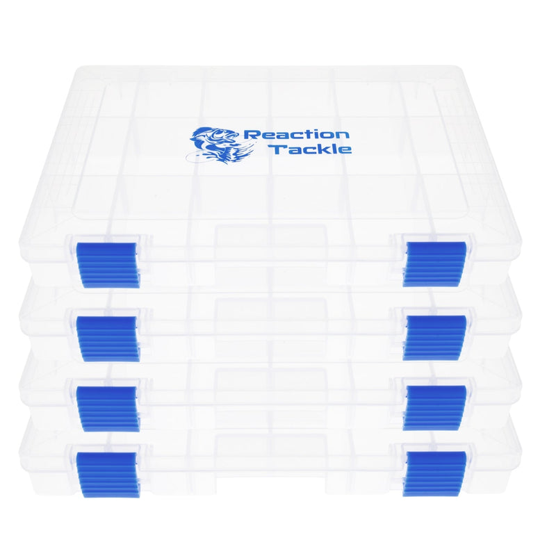 Load image into Gallery viewer, Reaction Tackle Basic Tackle Tray- Affordable, Lightweight Design with 2 Secure Clips