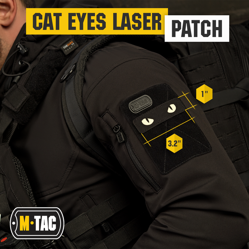Load image into Gallery viewer, M-Tac Patch Cat Eyes Laser Cut