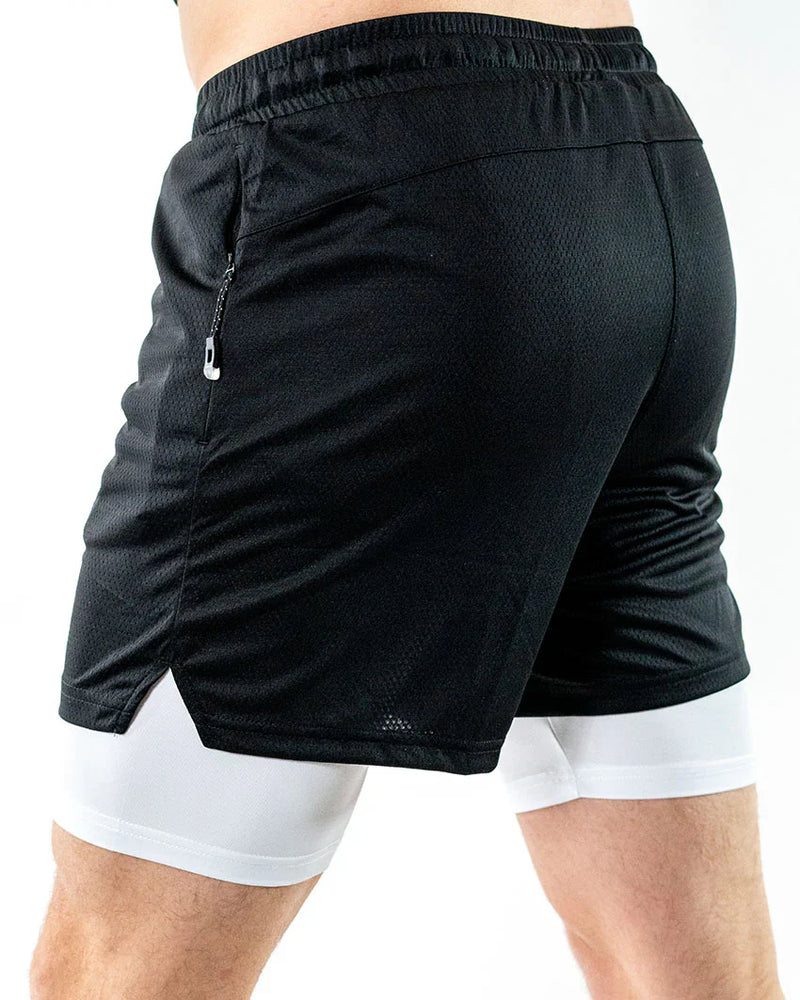 Load image into Gallery viewer, Iron Pulse Men's Black Descendant Shorts *Final Sale*