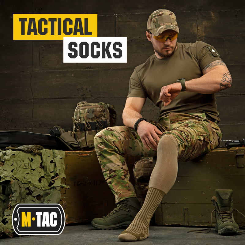 Load image into Gallery viewer, M-Tac Knee High Socks (Set of 2)