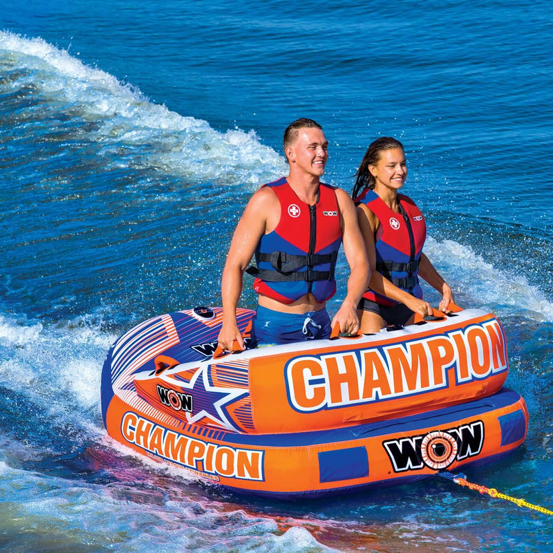 Load image into Gallery viewer, WOW Watersports Champion 2-Person Towable