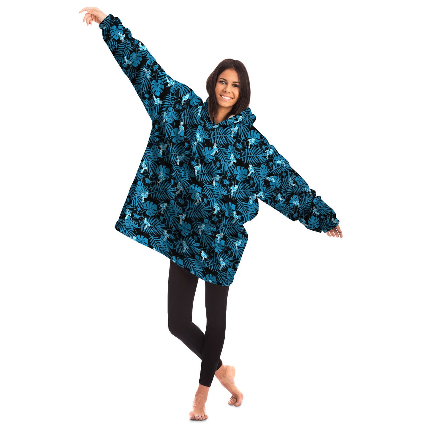 Rad Palm Party Like Flock Star Snug Hoodie