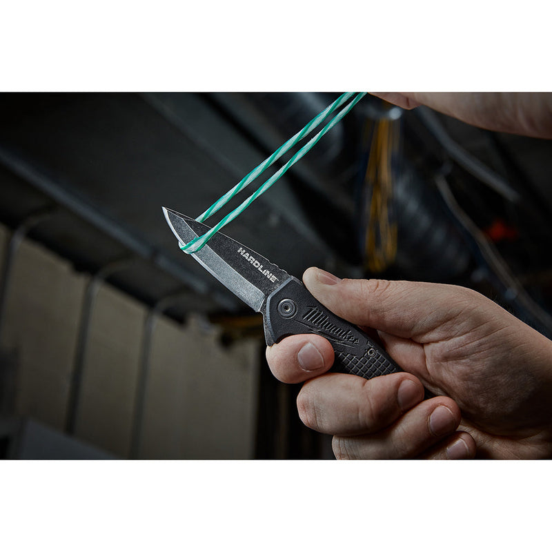 Load image into Gallery viewer, Milwaukee 48-22-1997 2.5 in. HARDLINE™ Smooth Drop Point Blade Pocket Knife