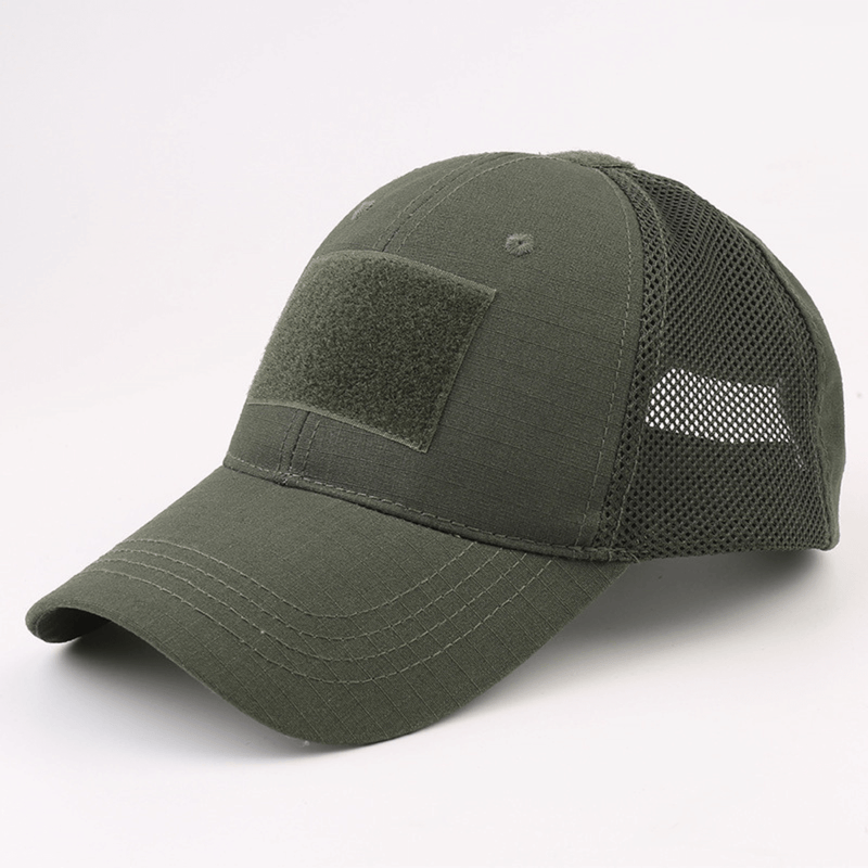 Load image into Gallery viewer, Tactical-Style Patch Hat with Adjustable Strap