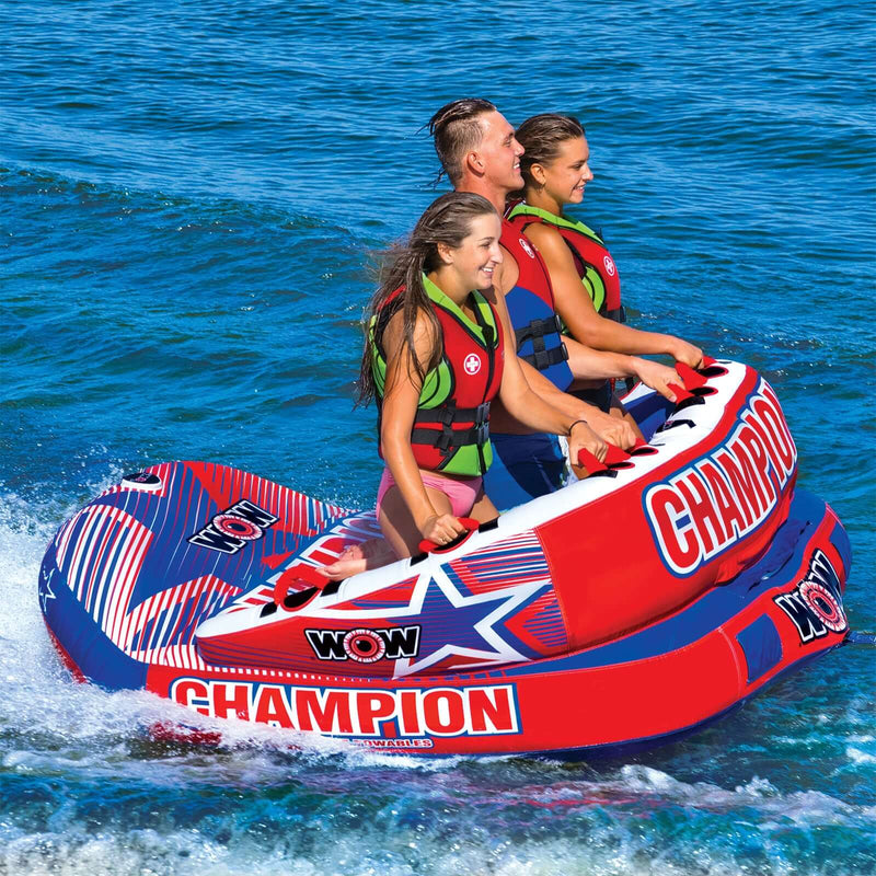 Load image into Gallery viewer, WOW Watersports Champion 3-Person Towable