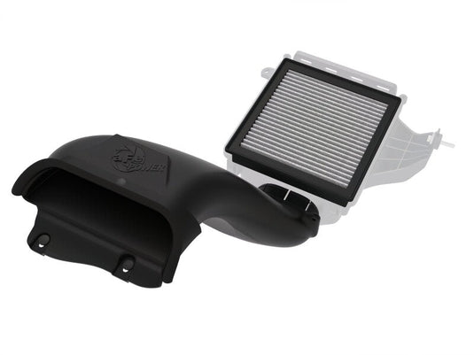 aFe 21-24 Ford F-150 V6/V8 Dynamic Air Scoop w/ Pro DRY S Filter (D.A.S. PLUS) 55-11001D