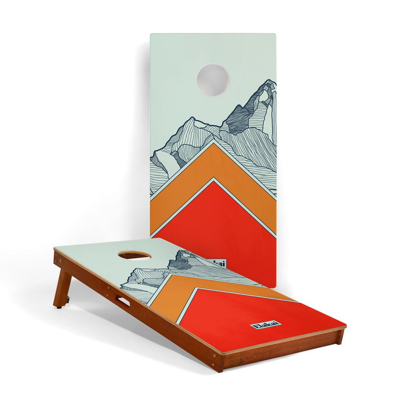 Load image into Gallery viewer, 2ft x 4ft Graphic Wood Classic Cornhole Set | Modern Angle Collection