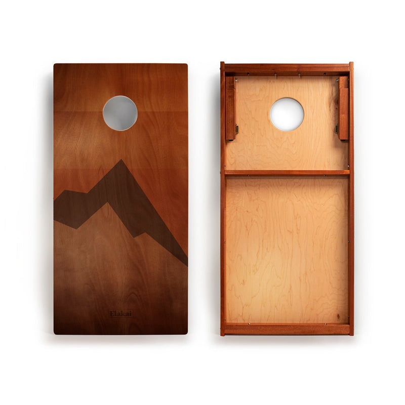Load image into Gallery viewer, 2ft x 4ft Graphic Wood Classic Cornhole Set | Modern Angle Collection