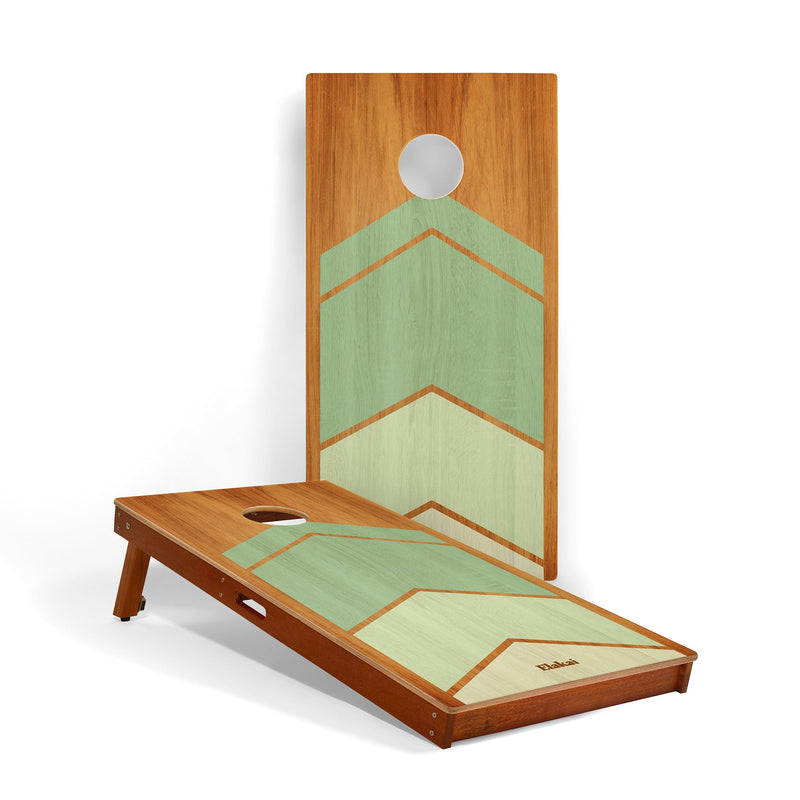 Load image into Gallery viewer, 2ft x 4ft Graphic Wood Classic Cornhole Set | Modern Angle Collection