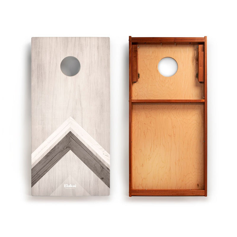 Load image into Gallery viewer, 2ft x 4ft Graphic Wood Classic Cornhole Set | Modern Angle Collection