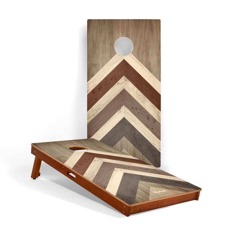 Load image into Gallery viewer, 2ft x 4ft Graphic Wood Classic Cornhole Set | Modern Angle Collection