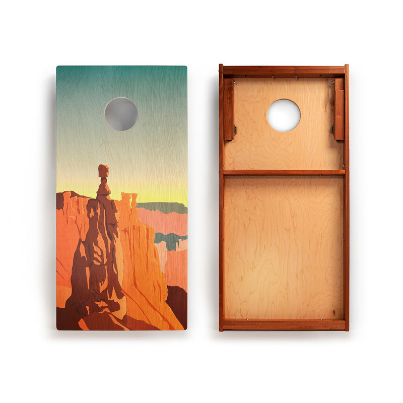 Load image into Gallery viewer, 2ft x 4ft Graphic Wood Classic Cornhole Set | National Parks Inspired Collection