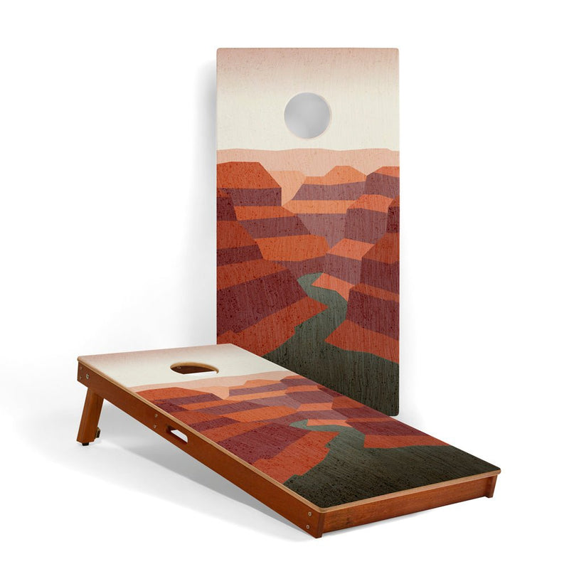 Load image into Gallery viewer, 2ft x 4ft Graphic Wood Classic Cornhole Set | National Parks Inspired Collection