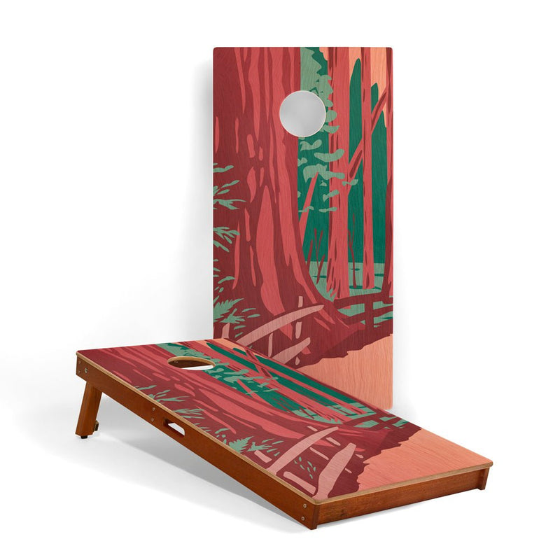 Load image into Gallery viewer, 2ft x 4ft Graphic Wood Classic Cornhole Set | National Parks Inspired Collection