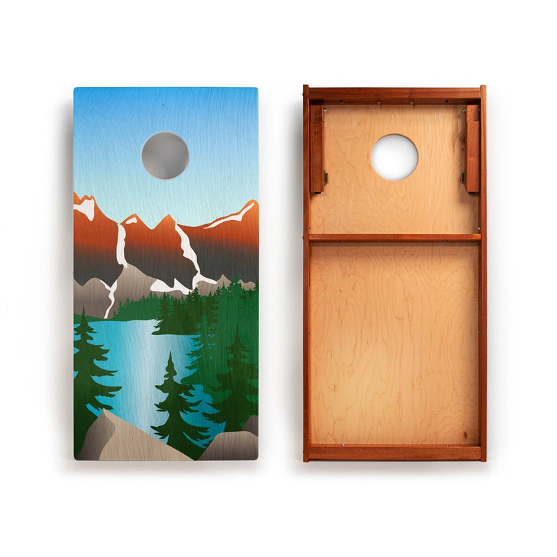 Load image into Gallery viewer, 2ft x 4ft Graphic Wood Classic Cornhole Set | National Parks Inspired Collection