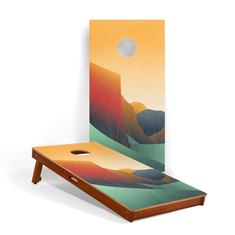 Load image into Gallery viewer, 2ft x 4ft Graphic Wood Classic Cornhole Set | National Parks Inspired Collection