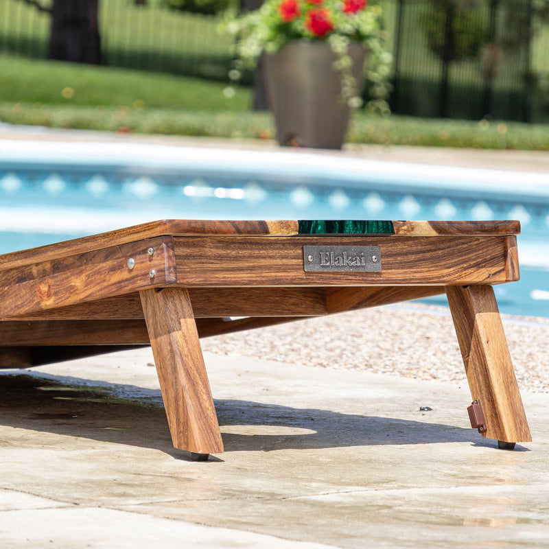 Load image into Gallery viewer, Studio Series Live Edge Resin 2x4 Cornhole Boards | River Collection