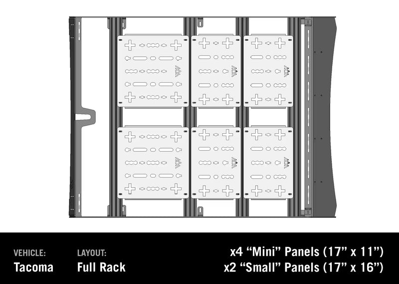 Load image into Gallery viewer, DRIFTR Toyota Tacoma Roof Rack (2005-2023)