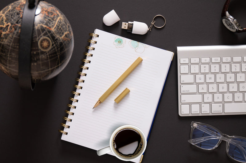 Load image into Gallery viewer, 2nd Amen EDC Pen Solid Brass Roller Ball Black Gel Ink Pen