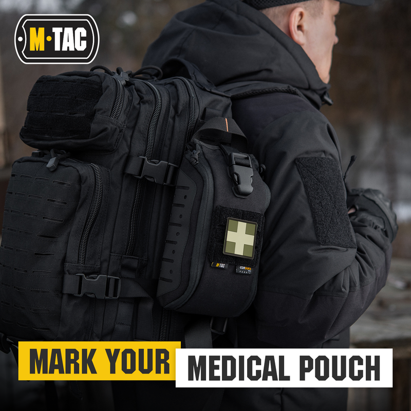 Load image into Gallery viewer, M-Tac patch Medic Cross Square PVC
