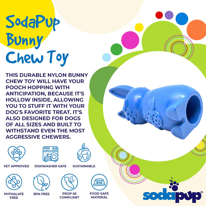 Load image into Gallery viewer, Bunny Nylon Chew Toy for Aggressive Chewers | Durable & USA Made
