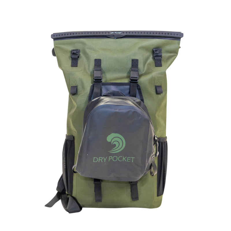 Load image into Gallery viewer, The Murphy - Waterproof Floating Backpack Dry Bag With Shell Bag