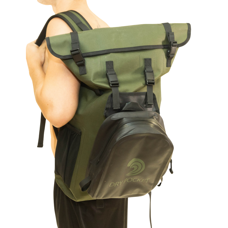 Load image into Gallery viewer, The Murphy - Waterproof Floating Backpack Dry Bag With Shell Bag