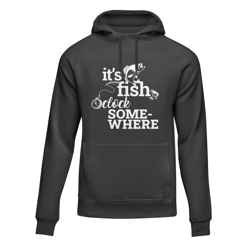 Load image into Gallery viewer, Its Fishing o'clock Unisex Hoodie