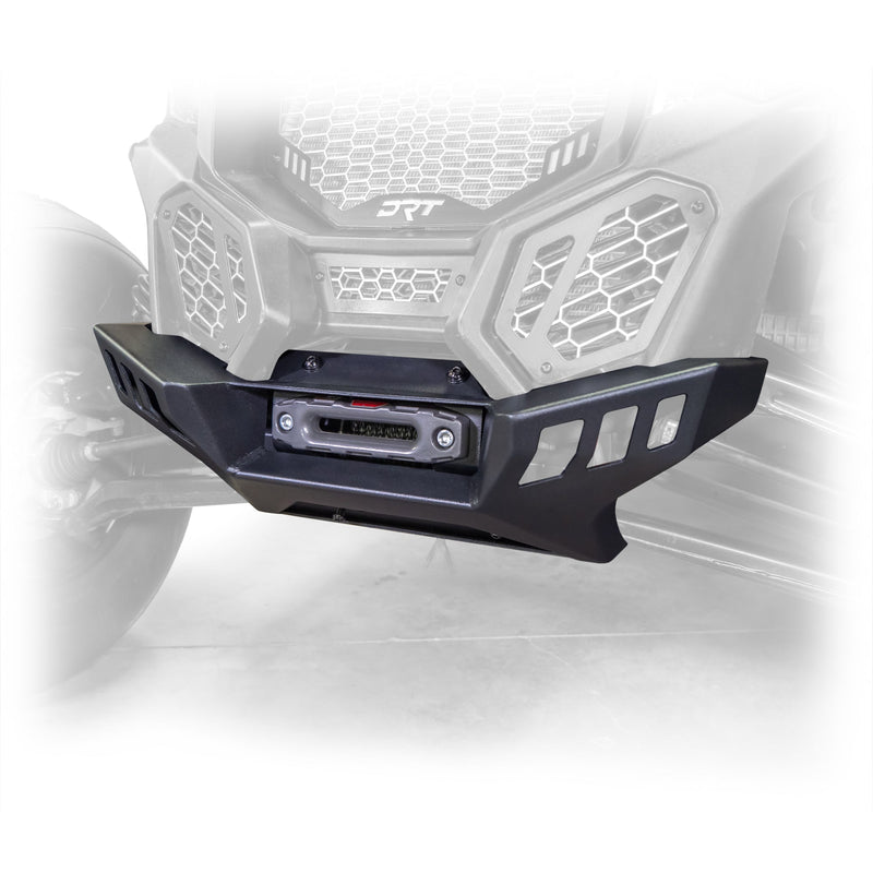 Load image into Gallery viewer, Heavy-duty Can-Am X3 front winch bumper – black powder-coated