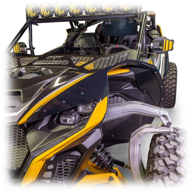 Load image into Gallery viewer, Smooth black ABS fender kit, ready for wrap or paint, for 2024+ Maverick R